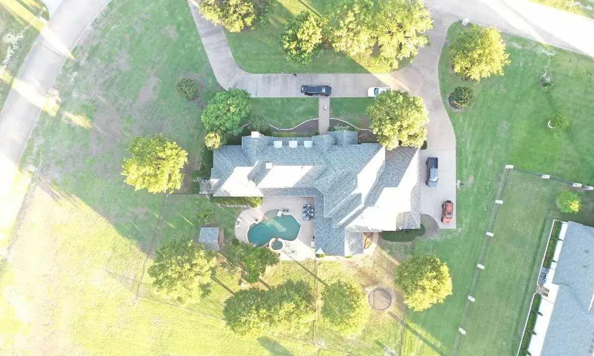 New shingle roof installation on a home in Wheatfield